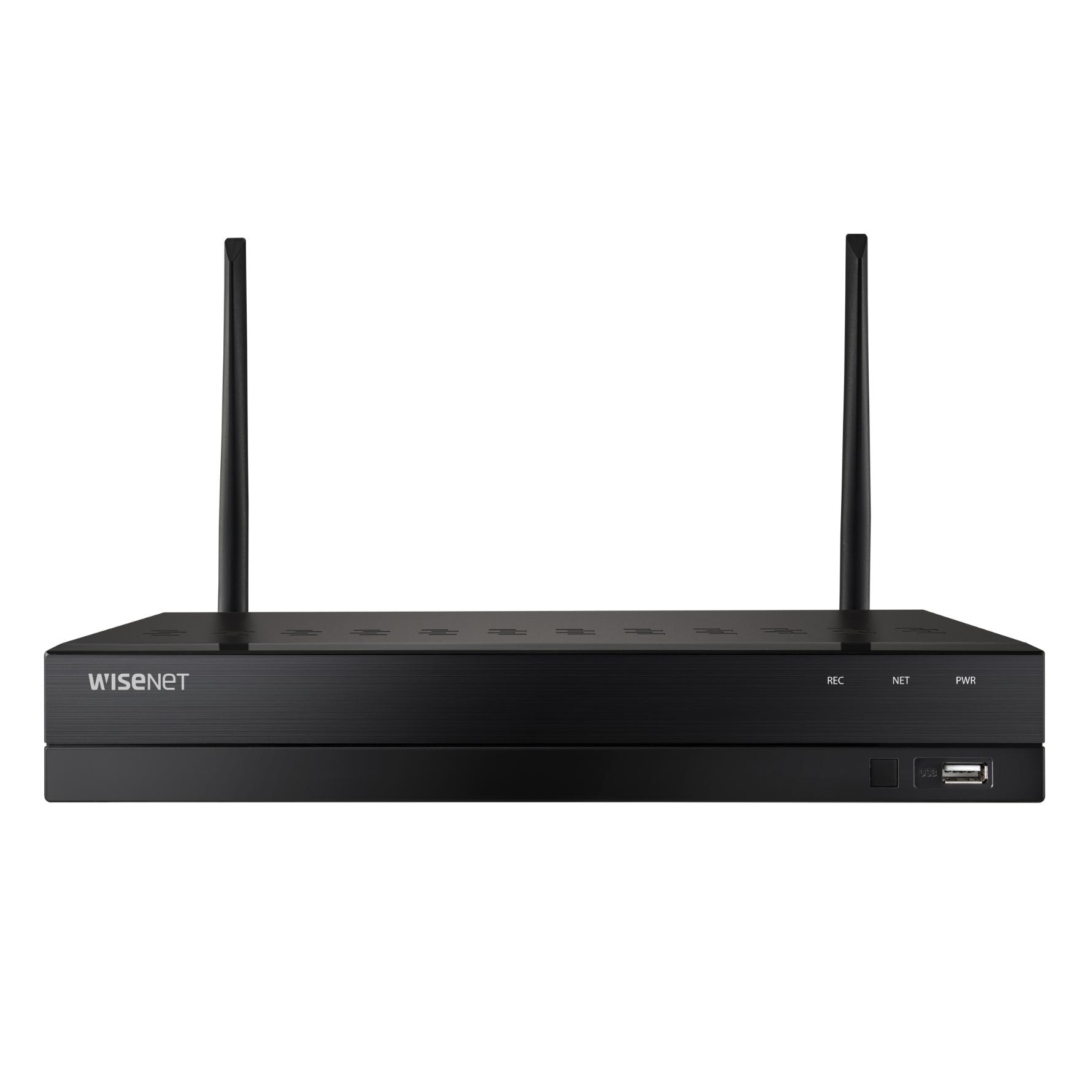 Wisenet 4x4 1080p hot sale wireless nvr system